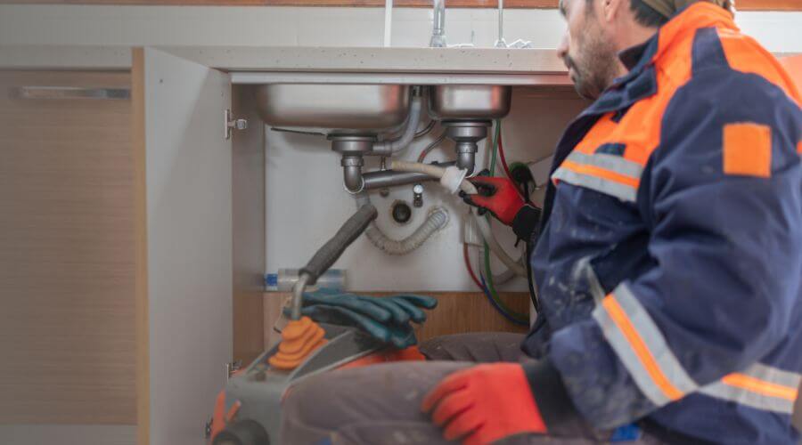 Professional slab leak plumber services in Corn, OK